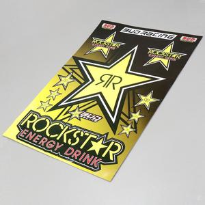 Stickers Rockstar Bud Racing (planche)