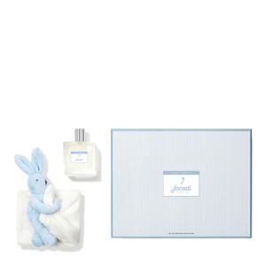 Jacadi Coffret Tout Petit Eau De Senteur 100ml & Son Doudou Lapin Bleu
