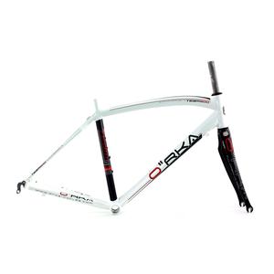 Cadre de route Orka Team 500 Aluminium Blanc (Sans fourche) - L / 52 c