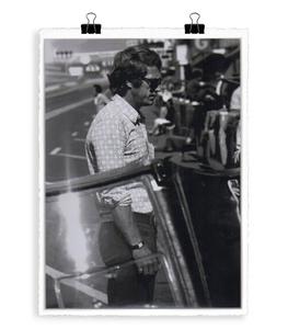 Image Republic - Affiche La Galerie Steeve Mcqueen Profil 56 x 76 cm - Blanc