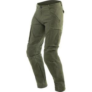 Dainese Combat Pantalon textile de moto, vert, taille 30
