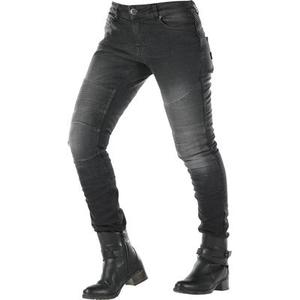 Overlap Imola Jeans de moto de dames, noir, taille 29 pour Femmes