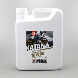 Huile moteur 4T 10W60 Ipone Fullpower Katana 100% synthèse 4L