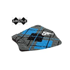 Pad de surf 3 parties TRACTION PAD ARGYLE GREY/BLUE/BLK