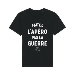 T-shirt Homme - Faites L'apéro Pas La Guerre - Noir - Taille XL