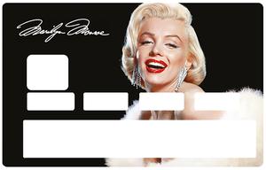 Sticker pour carte bancaire, Beautiful Marilyn Monroe