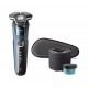 Rasoir electrique Philips Séries 5000 S5880/50 Wet & Dry, Flex 360°, tondeuse rétractable + Station Quick Clean Pod
