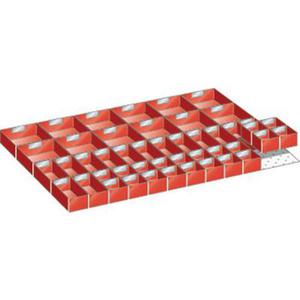 matériel de subdivision pour tiroirs 918x612x75mm