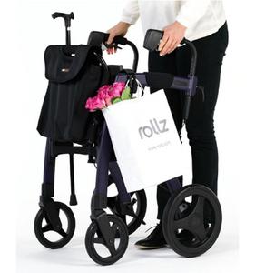Rollator et fauteuil roulant Rollz Motion Bleu (Standard) Sans Avec