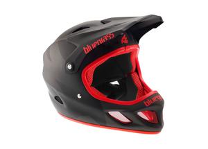 Casque Bluegrass Explicit noir mat/rouge - L 58-60