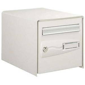 boite aux lettres oceanis en acier blanc do uble face