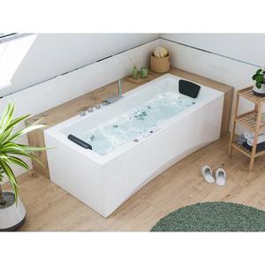 Baignoire Balnéo Unity 180x80 Made in Germany 24 buses avec robinet