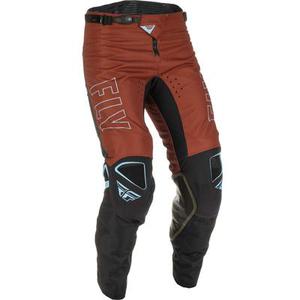 Fly Racing Kinetic Fuel Pantalon de motocross, noir-brun, taille 40