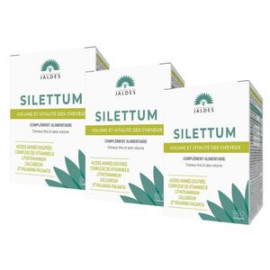 Silettum - 3x60 Gélules - Beauté Et Vitalité Des Cheveux