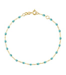 Gigi Clozeau - Femme - Bracelet Or Jaune et Perles de résine - Bleu