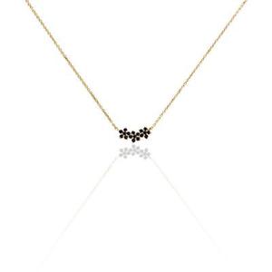 Collier Midnight Royalty Plaqué Or Jaune Oxyde De Zirconium