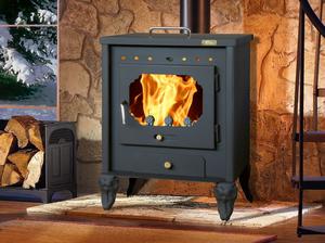 Poêle à bois Panadero Cuadrada 12.7 Kw Acier