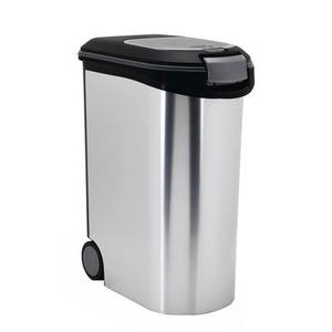 Conteneur à croquettes Curver Metallic - jusqu'à 20 kg de croquettes