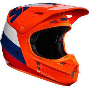 Shift WHIT3 Tarmac Casque de motocross, orange, taille M