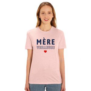T-shirt Femme - Mère (veilleuse) 2 - Rose Chiné - Taille L