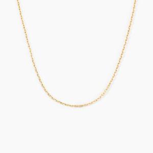 Chaîne Igoa Maille Forçat Diamantee Or Jaune