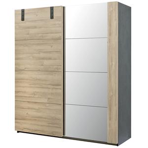 ELEOS - Armoire 2 Portes Coulissantes 188cm