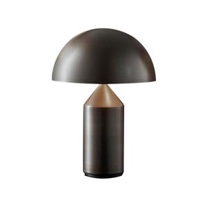 ATOLLO PETITE-Lampe à poser Aluminium Laqué H35cm Doré