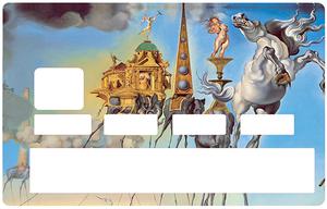 Sticker pour carte bancaire, Tribute to Dali