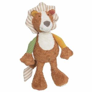 Doudou Peluche Lion rayé 30cm Green Sigikid - Peluche bio