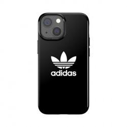 Adidas - Coque Souple Entry - Couleur : Noir - Modèle : iPhone 13 Mini