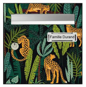 Sticker pour boîte aux lettres, Leopard