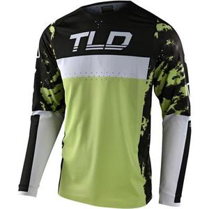 Troy Lee Designs SE Pro Dyeno Maillot de motocross, noir-vert, taille L