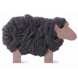 Mouton Jeux de tricot 'Woody' Gris - Les Jouets Libres