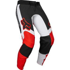 FOX Flexair Honda Pantalon de motocross, noir-blanc-rouge, taille 28