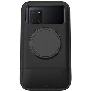 Shapeheart Housse de smartphone magnétique avec fenêtre de caméra, noir, taille XL