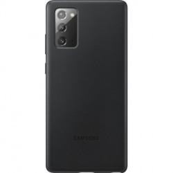Samsung - Coque Rigide Cuir - Couleur : Noir - Modèle : Galaxy Note 20
