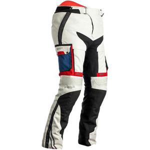 RST Pro Series Adventure-X Pantalon textile de moto de dames, blanc-rouge-bleu, taille XL pour Femmes