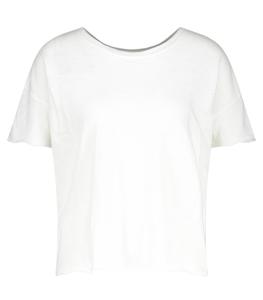 American Vintage - Femme - L - Tee-shirt Sonoma droit - Blanc