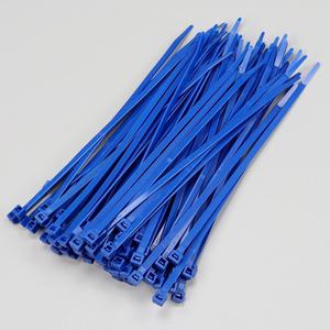 Colliers plastique (colson) 4.5x200 mm Artein bleus (100 pièces)