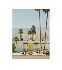 Image Republic - Affiche The Vision Awol 014 - The yellow door 30 x 40 cm - Blanc