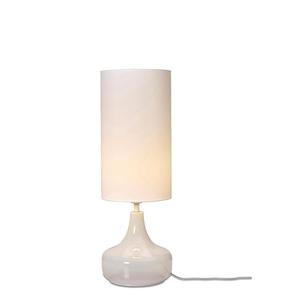 REYKJAVIK M-Lampe à poser Fer/Textile H75cm Blanc
