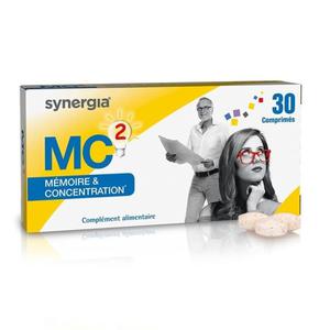 Mc2 – 30 Comprimés - Mémoire Et Concentration