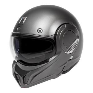 Casque modulable Nox Premium Stratos titanium- 2XL