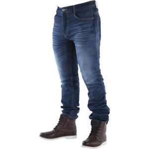 Overlap Street Jeans de moto, bleu, taille 28
