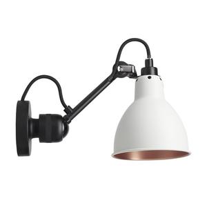 Lampe Gras N°304-Applique Noir L17cm Blanc