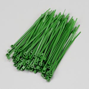 Colliers plastique (colson) 2.5x100 mm Artein verts (100 pièces)