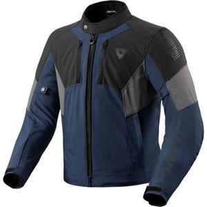 Revit Catalyst H2O Veste textile de moto, noir-bleu, taille 2XL