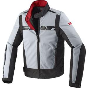 Spidi Solar Tex Veste textile moto, noir-gris, taille XL