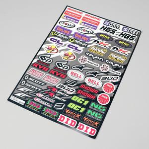 Stickers Bud Racing Micro 30x42 cm (planche)