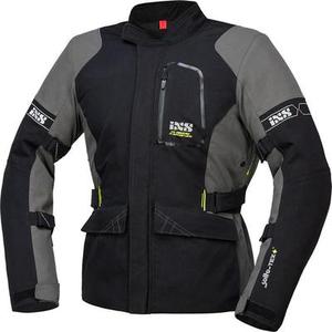 IXS Laminat ST-Plus Veste textile de moto, noir-gris, taille L